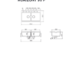 Кухонная мойка SCHOCK Horizont 90 F, аворио (700359F)