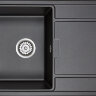 Мойка кухонная Paulmark Flugen 50-780 PM217850-BL из искусственного камня IT-Granit, черный