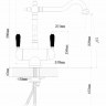 Смеситель Florentina Ария fl, золото 333.24H.2113.710