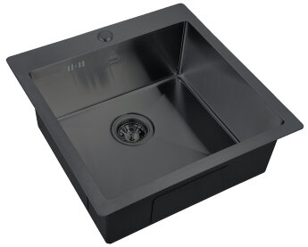Мойка для кухни ZorG Steel Hammer SH 5151 Grafit