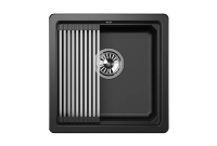 Мойка для кухни Granula Kitchen Space 4501U шварц, 45х45 см, квадратная