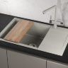 Мойка для кухни Granula Estetica 7807 базальт, 78х50 см, прямоугольная