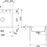 Мойка кухонная  Franke MTK 610-58 жемчужный серый