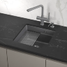 Мойка для кухни Granula Kitchen Space 4501U алюминиум, 45х45 см, квадратная