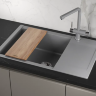 Мойка для кухни Granula Estetica 7807 алюминиум, 78х50 см, прямоугольная