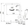 Смеситель кухонный Franke Atlas Neo Sensor pull-out черный матовый