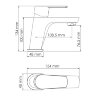 Смеситель WasserKRAFT Dill 6103 для раковины