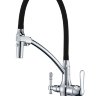 Смеситель для кухни Zorg ZR 347-6 YF chrome/black