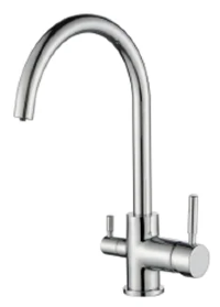 Смеситель для кухни Emar Steel ЕС - 3007 хром