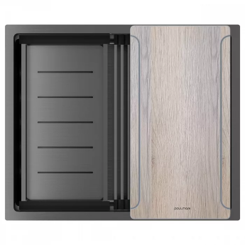 Кухонная мойка Paulmark NEXT-MULTI SINK 54 UNI, артикул PM785445-GM