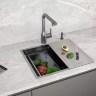 Кухонная мойка Paulmark NEXT-MULTI SINK 54 UNI, артикул PM785445-GM