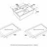 Кухонная мойка Paulmark NEXT-MULTI SINK 54 UNI, артикул PM785445-GM
