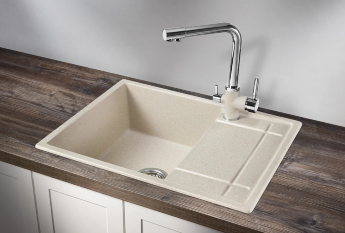 Мойка для кухни Granula 6501 пирит, 65,5х50 см, прямоугольная