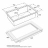 Мойка кухонная Paulmark Gerberg 74 Uni PM257444-BS из нержавеющей стали, нержавеющая сталь