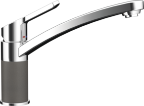 Смеситель Schock SC-90 Cristadur серебристый камень/хром 710559