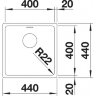 Кухонная мойка Blanco Andano 400-U  522959