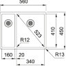 Кухонная мойка Franke Box BXX 260/160-34-16