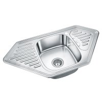 Мойка кухонная  Emar 9550A нержавеющая сталь