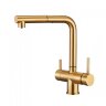 Смеситель для кухни Emar ECB - 7017 PVD Golden