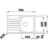 Кухонная мойка Blanco Lantos 45 S-IF Compact  519059