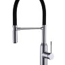 Смеситель для кухни ZORG Steel Hammer SH 2022 CR с гибким изливом