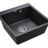 Мойка кухонная Paulmark Kante 50 PM105152-BL из искусственного камня IT-Granit, черный