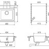 Кухонная мойка SCHOCK Nemo 50, саббиа (700341)