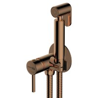 Смеситель для биде встраиваемый WasserKRAFT A70938, цвет розовое золото