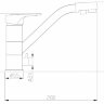 Смеситель для кухни ZORG Steel Hammer SH 321 BLACK CR Черный