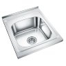 Мойка кухонная Emar Steel T5060L