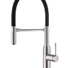 Смеситель ZorG Steel Hammer SH 2022 INOX нержавеющая сталь
