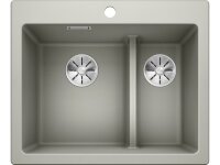 Мойка кухонная Blanco Pleon 6 Split вулкан серый 527322