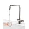 Смеситель Paulmark WETTER We213030-BS, брашированная сталь