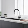Смеситель для кухни Еmar  ЕС - 3015 black