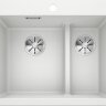 Мойка кухонная Blanco Pleon 6 Split мягкий белый 527139