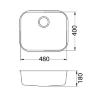 Мойка Alveus VARIANT 10 SAT-90 U 1042481