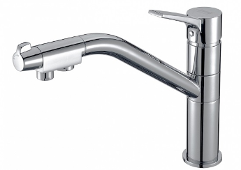 Смеситель для кухонной мойки ZORG Sanitary ZR 401 KF NICKEL НИКЕЛЬ