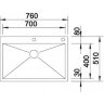 Кухонная мойка Blanco Zerox 700-IF/A