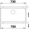 Кухонная мойка Blanco Etagon 700-U антрацит