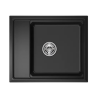 Мойка для кухни Granula Kitchen Space 6004 черный, 60х51 см, прямоугольная