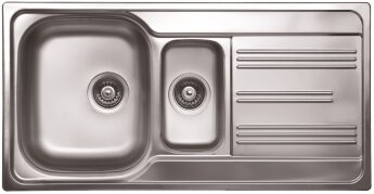 Мойка для кухни Ukinox Grand GRP980.500 15GT8K -O полированная