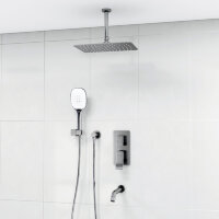 Встраиваемый комплект для ванны и душа с верхним душем WasserKraft А171668
