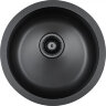 Мойка кухонная Paulmark Werra PM404646-GM из нержавеющей стали, вороненая сталь