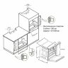 Духовой шкаф Evelux GSO 614 EIR газовый