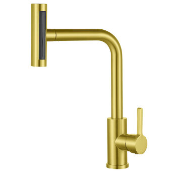 Смеситель для кухни ZORG STEEL HAMMER SH 093 PVD BRONZE
