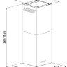 Кухонная вытяжка Konigin Geometry Gold/Black Glass