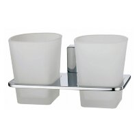 Стакан для зубных щеток WasserKRAFT Leine K-5028D двойной