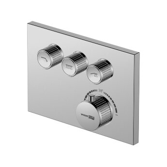 Термостатический смеситель для ванны и душа WasserKraft Dinkel 5858 Thermo