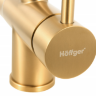 Смеситель для кухонной мойки Hoffger Liza HFG-Liza 500G Gold золото