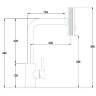 Смеситель для кухни ZORG STEEL HAMMER SH 093 PVD GRAFIT